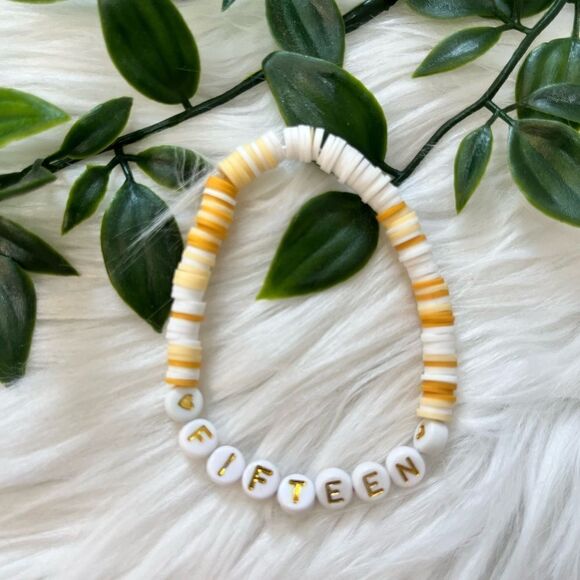 Taylor Swift Fearless Clay Bead Bracelets - Picture 7 of 14